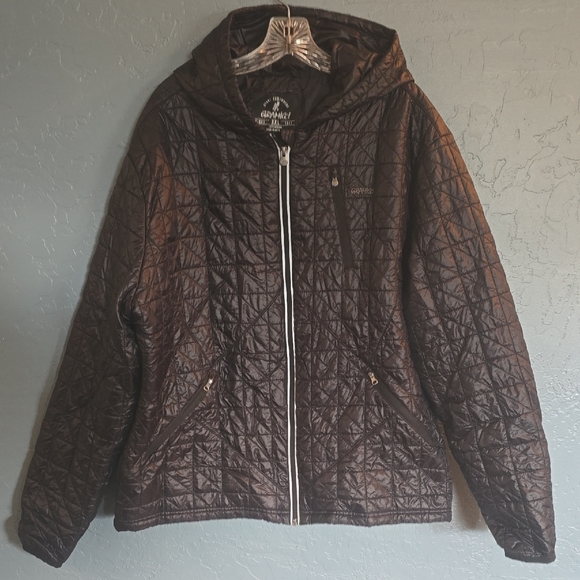 Gramicci Packable Quilted Puffer With Hood - Picture 1 of 6